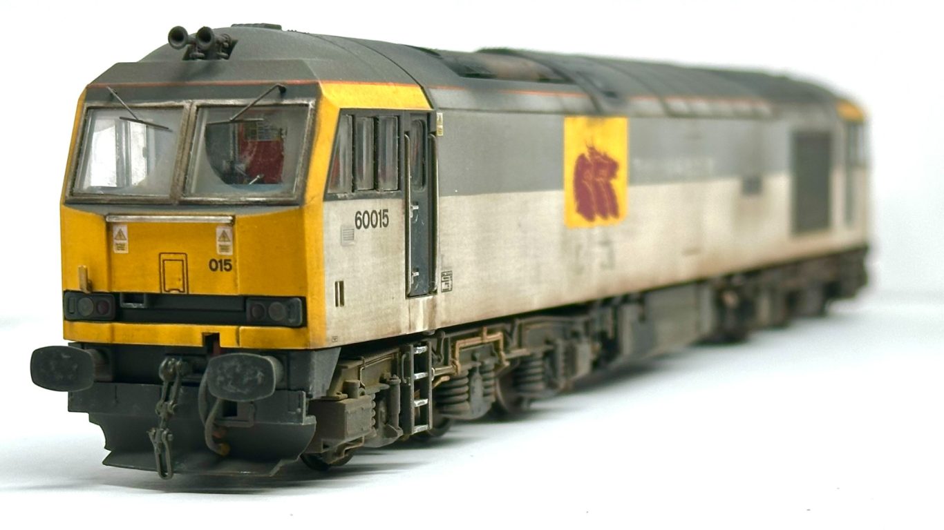 Accurascale OO Gauge Class 60 - 60015 - Tripple Grey Class 60 - TG Class 60 - EWS Beastie Class 60